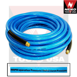 3/8" x 50' Ironflex Braided Polyprothane Air Hose