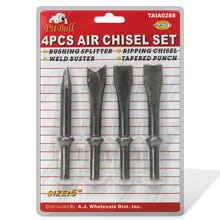 4PCS AIR CHISEL SET