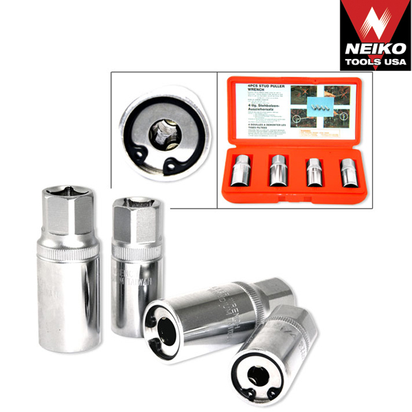 AUTO STUD PULLER 4PC SAE &MM