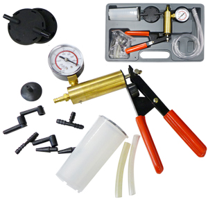 Brake Bleeder & Vacuum Pump Test Tuner Kit