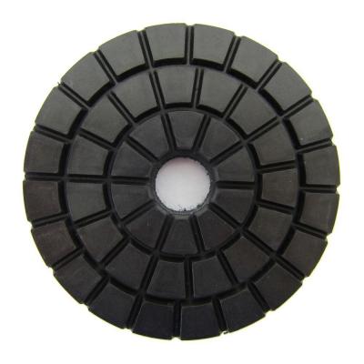 4" DIAMOND BUFF PAD BLACK