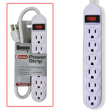 6 OUTLET UL POWER STRIP