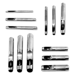 12 PC, 1/8"-3/4" HOLLOW PUNCH SET
