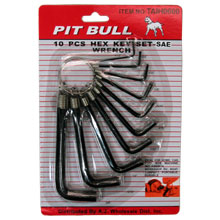 10PC HEX KEY