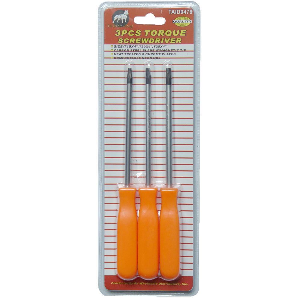 3pc T-15-20-25 Torque Screwdriver